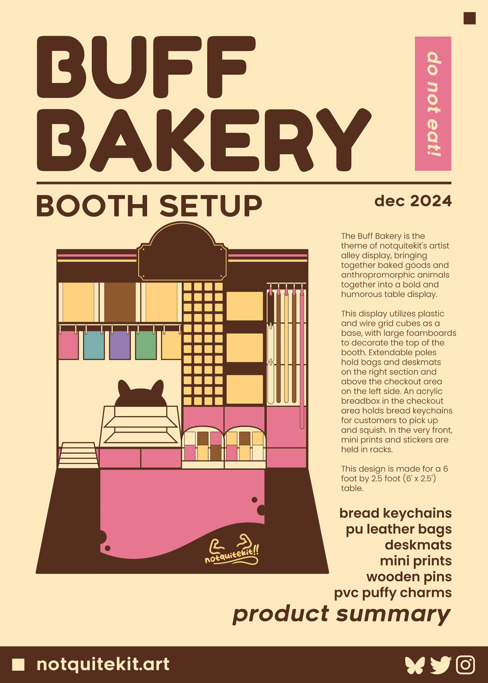 buff bakery booth mockup