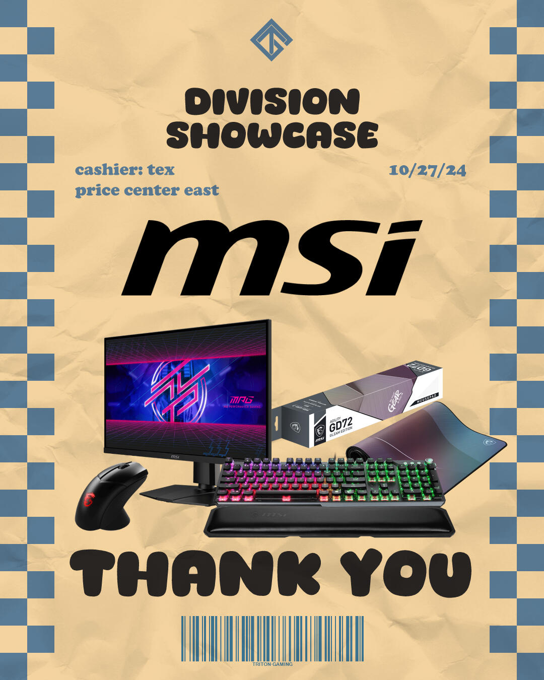division showcase 2024 sponsorship post