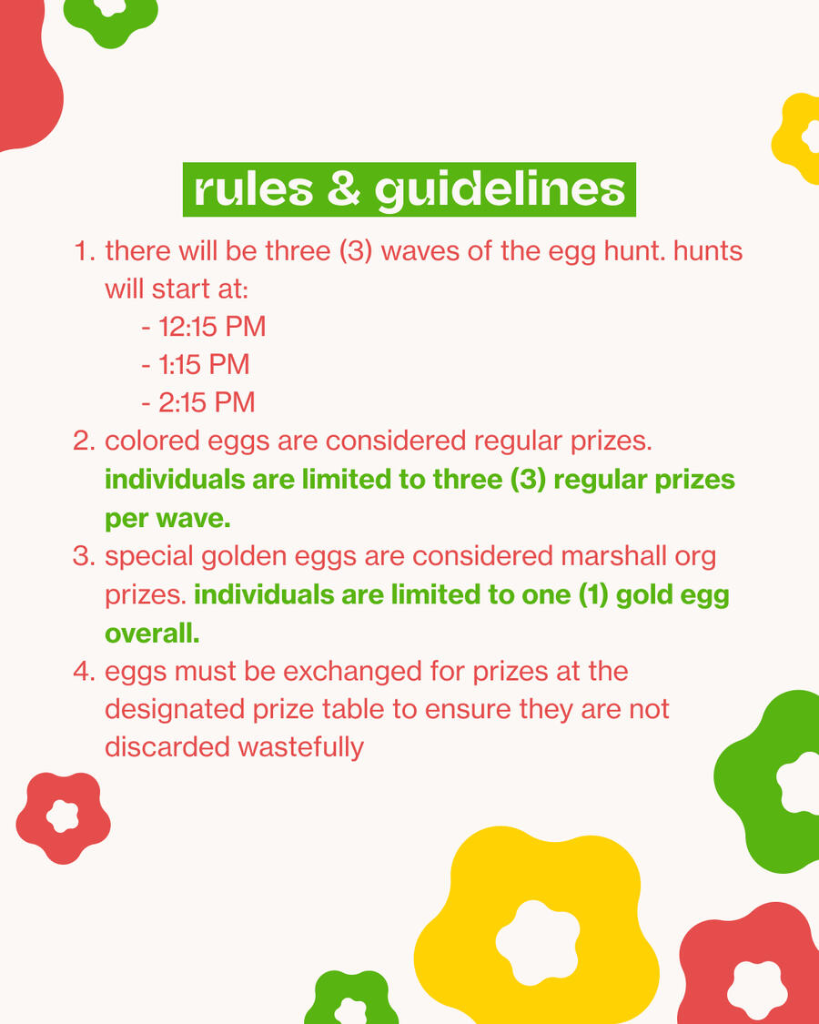 Marshall Eggstravaganza Carousel